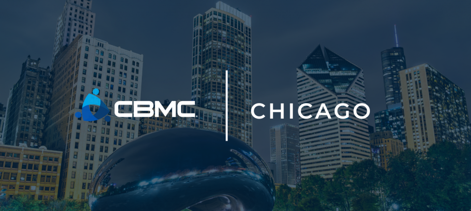 CBMC Chicago banner with bean and city in background